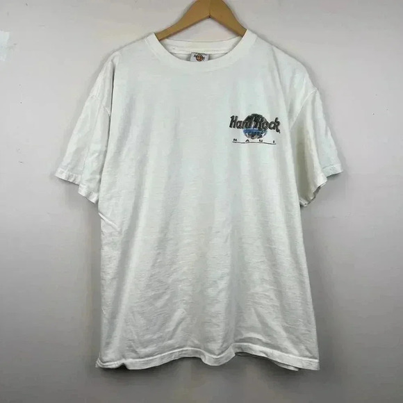 Vintage Hard Rock Cafe Graphic Tee - Classic White - Picture 1 of 7